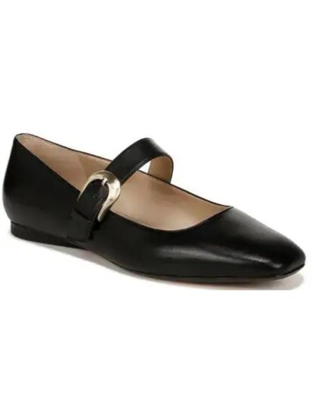 Naturalizer 27 Edit Carter Leather Mary Jane Flats Black Size 11 New With Box